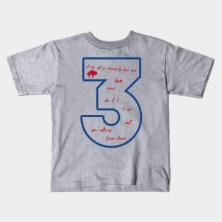 Love For 3 damar Kids T-Shirt